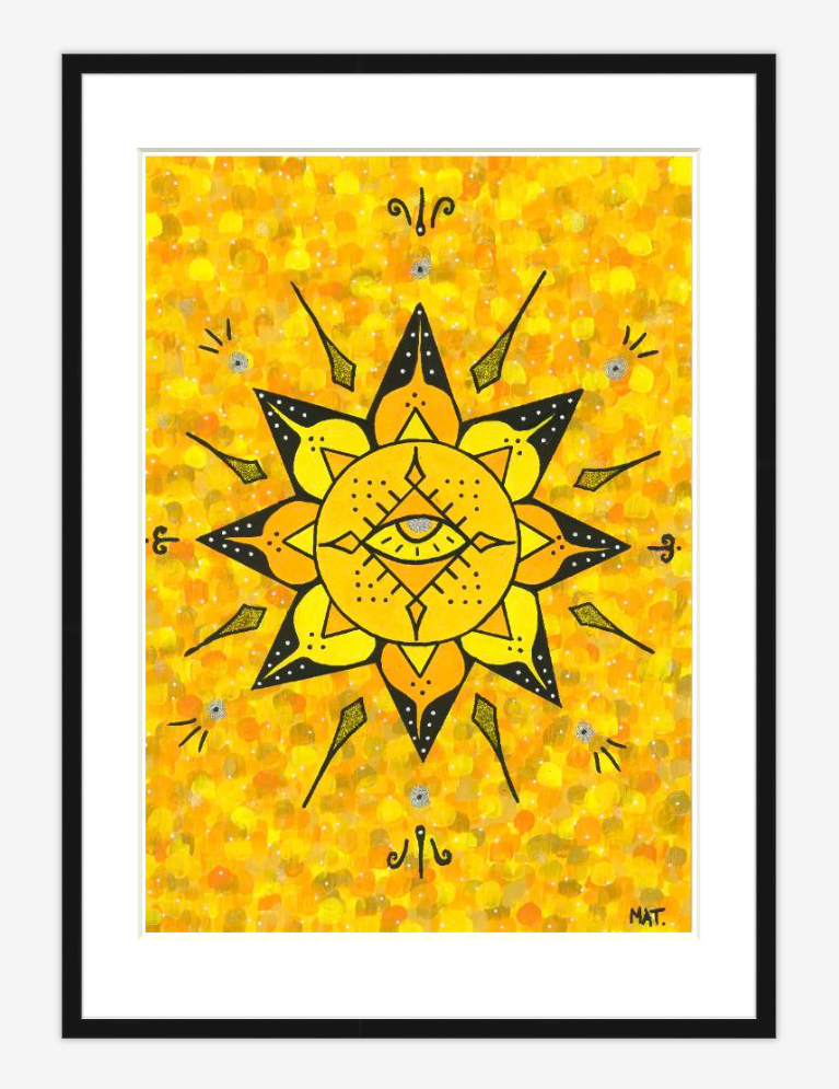 Print Chakra Plexus Solaire