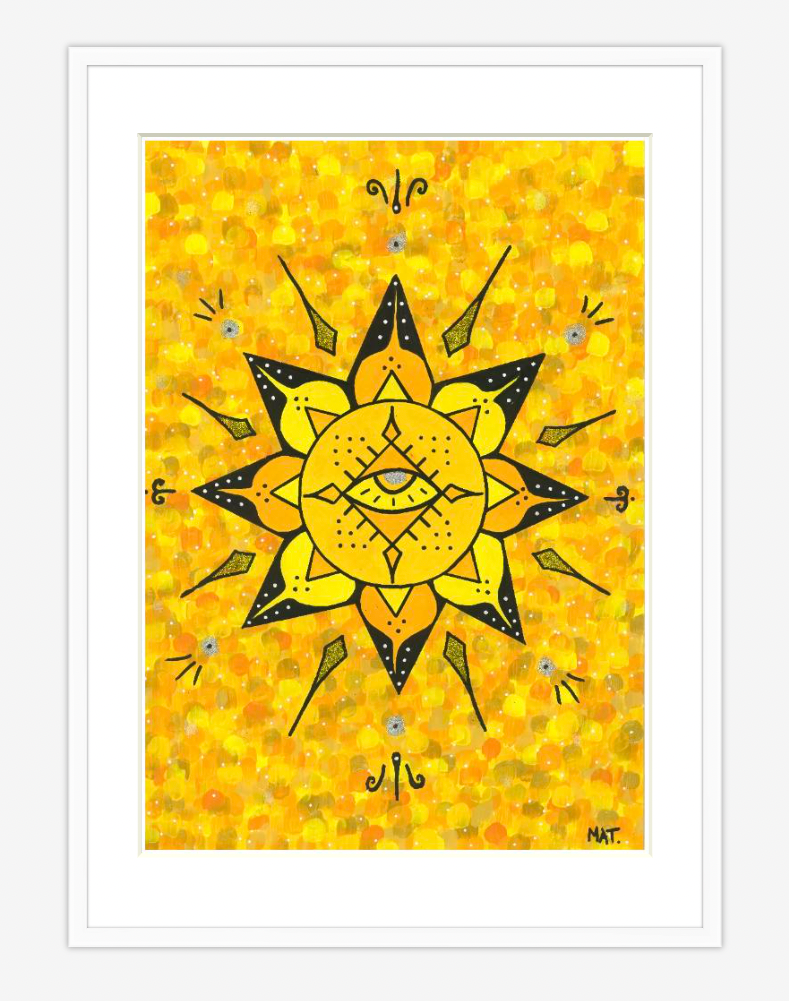 Print Chakra Plexus Solaire