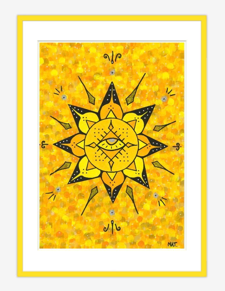 Print Chakra Plexus Solaire